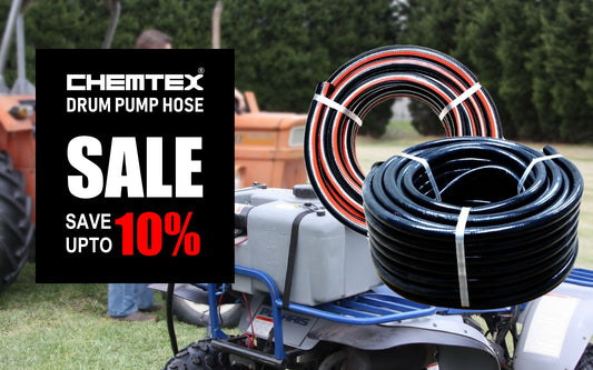 10% off on Drum Pump Hose • Flexible, Braided Petrol, Diesel & Kerosene Fuel Hose