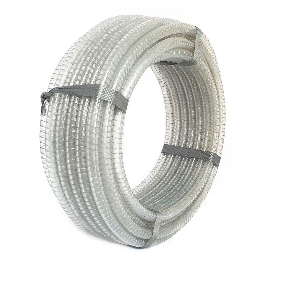 32 mm Steel Wire Helix Suction Hose: Heavy Duty, Food Grade, Non-toxic PVC XW