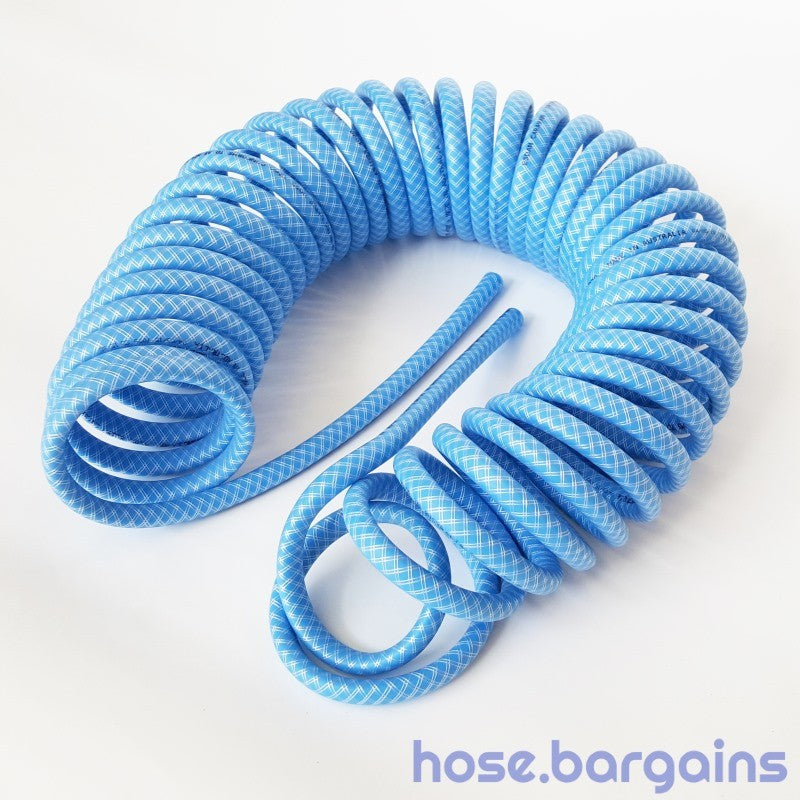 Self Recoil Drinking Water Hose 10m Food Grade Caravan RV Boat 3Yr Warranty XW