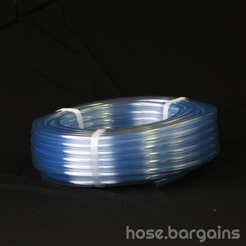 Clear Vinyl Tubing 12.5mm x 30m Food Grade PVC Plastic Tube AS2070 Water Hose DD