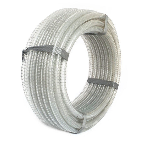 16 mm Steel Wire Helix Suction Hose: Heavy Duty, Food Grade, Non-toxic PVC Tube