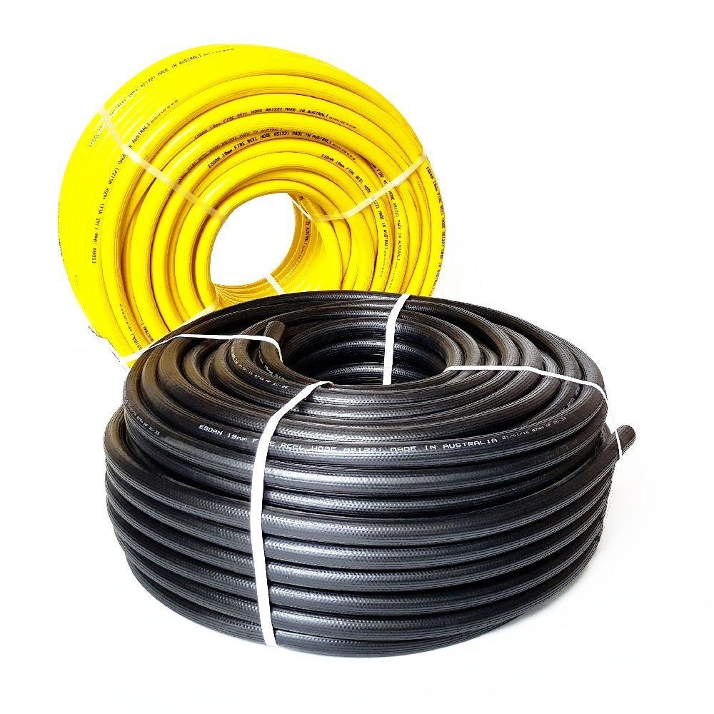 Fire Hose 19mm x 100 metres - UV Stabilised Ribbed Australia 3/4" Fire Reel XW
