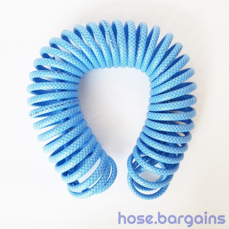 Self Recoil Drinking Water Hose 10m Food Grade Caravan RV Boat 3Yr Warranty XW
