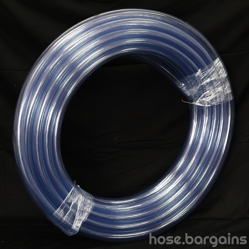 Clear Vinyl Tubing 40mm x 15m –Food Grade PVC Plastic Tube AS2070 Water Hose XW