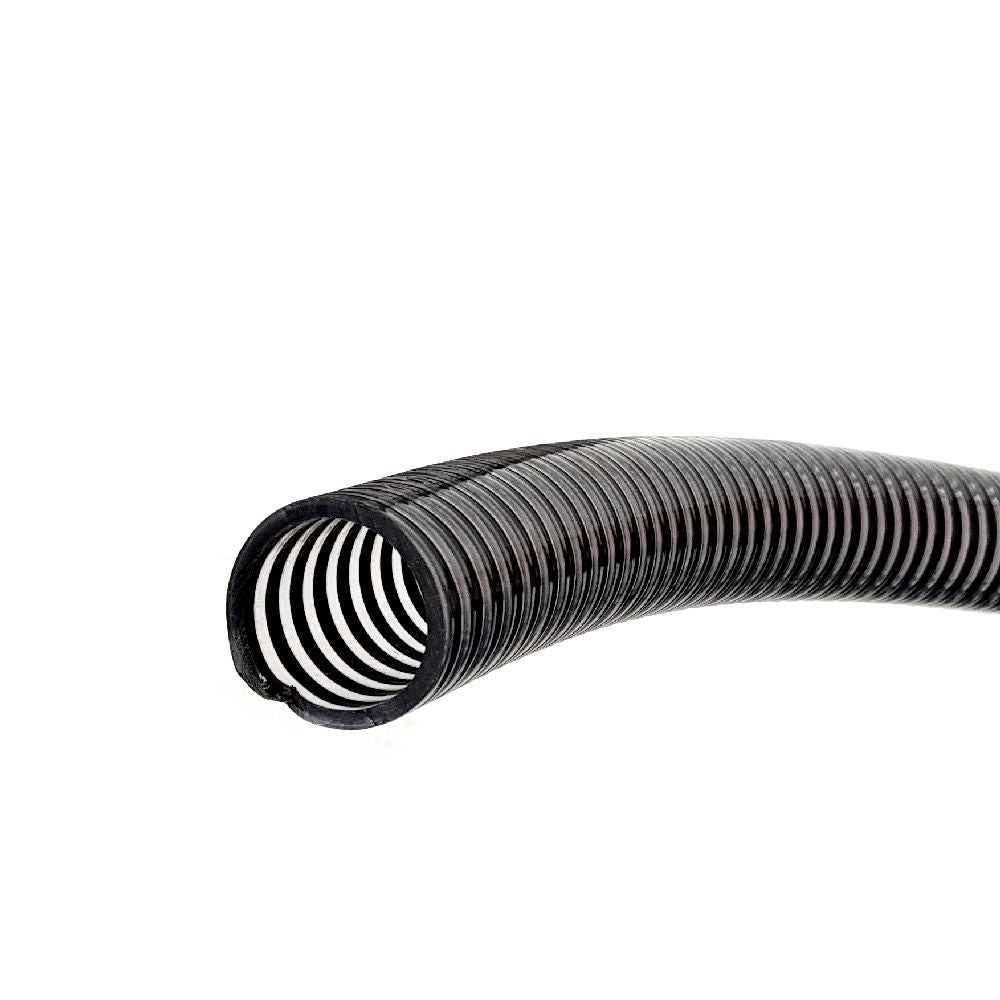 Air Seeder Hose 38mm x 20m - 1 1/2" Clear Flexible PVC Spiral Suction Tube DD - NO RETURNS